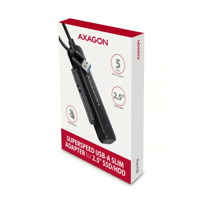 Адаптер Axagon USB-A 5Gbps SLIM для 2.5