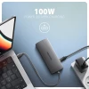 USB-хаб Axagon HMC-8HLSA Multi port USB-C 5Gbps (8595247907523)
