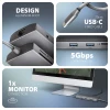 USB-хаб Axagon HMC-8HLSA Multi port USB-C 5Gbps (8595247907523)
