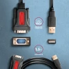 Адаптер Axagon USB – Serial активний ADS-1PSN (8595247907646)
