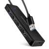 USB-хаб Axagon 4-портовий USB-A 5 Гбіт/с HUE-C1A (8595247907660)