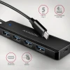 USB-хаб Axagon 4-портовий USB-C 5 Гбіт/с HUE-C1C (8595247907684)
