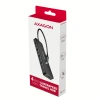 USB-хаб Axagon 4-портовий USB-C 5 Гбіт/с HUE-C1C (8595247907684)