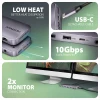USB-хаб Axagon HMC-12GM2 USB-C 10 Gbps Gen2 Combo 12in1 (8595247907783)