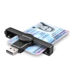 Картрідер Axagon CRE-SMPA USB-A для смарт-карт складний (8595247907844)