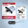 Картрідер Axagon CRE-SMPA USB-A для смарт-карт складний (8595247907844)