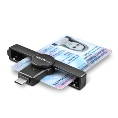 Картридер Axagon CRE-SMPC USB-C для Smart/ID-карт складной (8595247907851)