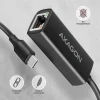 Мережевий адаптер Axagon ADE-ARC USB-C Gigabit Ethernet (8595247907936)