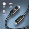 Кабель Axagon BUCM4-CM10AB USB Type-C — USB Type-C 1 м Black (8595247907967)