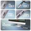 Хаб Axagon USB-C 5Gbps 5in1 (8595247908049)