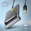 Картрідер Axagon CRE-SM3T USB-A для смарт-карт (8595247908278)