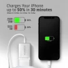 Мережевий зарядний пристрій Axagon ACU-PD20W 1x USB-C PD3.0 20 Вт White (8595247908308)