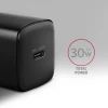Мережевий зарядний пристрій Axagon 1x USB-C PD3.0 PPS QC4+ 30W (8595247908315)