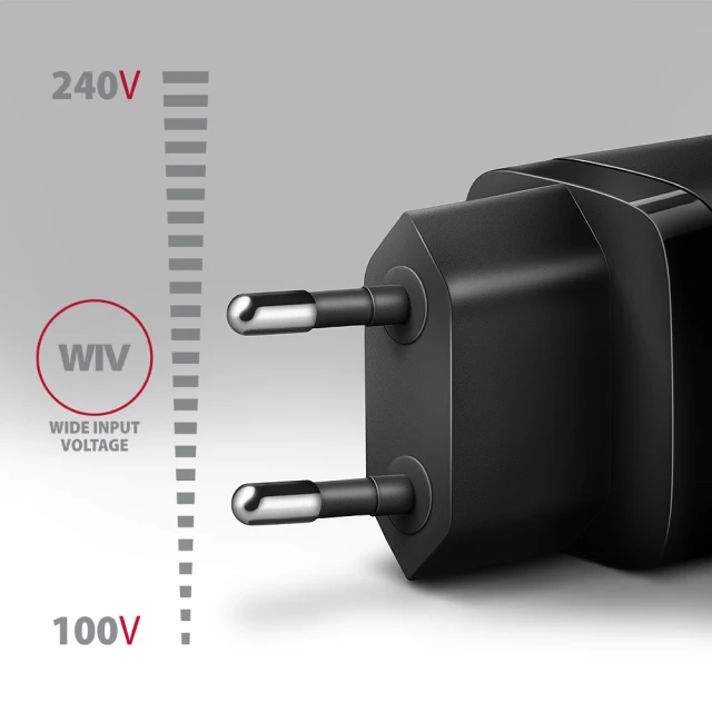 Мережевий зарядний пристрій Axagon 1x USB-C PD3.0 PPS QC4+ 30W (8595247908315)