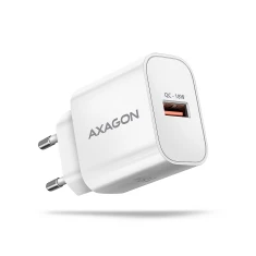 Сетевое зарядное устройство Axagon ACU-QC18W 1x USB-A QC3.0 18 Вт White (8595247908346)
