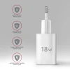 Мережевий зарядний пристрій Axagon ACU-QC18W 1x USB-A QC3.0 18 Вт White (8595247908346)