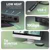 Хаб Axagon USB-C 10Gbps UFO 9in1 (8595247908438)