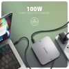 Хаб Axagon USB-C 10Gbps UFO 9in1 (8595247908438)