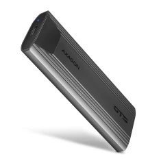 Зовнішня кишеня Axagon EEM2-GTS2 USB-C 10Gbps для M.2 NVMe і SATA SSD Grey (8595247908490)