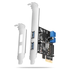 PCI-Express контролер Axagon PCEU-232RS 4 порти USB 3.0 5 Gbps (8595247908599)