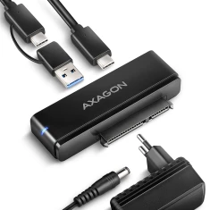 Адаптер Axagon ADSA-FPX USB-C 10 Gbps — SATA 6G 2,5