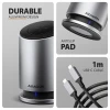 USB-хаб Axagon HMC-WL9 USB-C 10 Gbps 9 в 1 з бездротовою зарядкою (8595247908735)