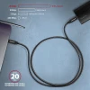 Кабель Axagon SPEED USB-C to USB-C USB 20Gbps 0,5 м (8595247908865)