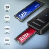 Адаптер Axagon USB-A 10Gbps - M.2 NVMe and SATA SSD (8595247908896)