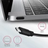 USB-хаб Axagon HMC-5G21 USB-C 10 Gbps 5-в-1 (8595247909060)