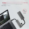USB-хаб Axagon HMC-5G21 USB-C 10 Gbps 5-в-1 (8595247909060)