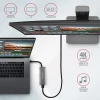 USB-хаб Axagon HMC-5G21 USB-C 10 Gbps 5-в-1 (8595247909060)