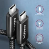 Кабель Axagon BUCM4X-CM05AB USB-C на USB-C 4 Gen 3x2 240 Вт 0.5 м (8595247909404)