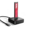 Док-станція Axagon ADSA-M2C11L USB-C 10 Гб/с для M.2 NVMe SSD (8595247909534)
