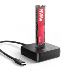 Док-станция Axagon ADSA-M2C11L USB-C 10 Гб/с для M.2 NVMe SSD (8595247909534)