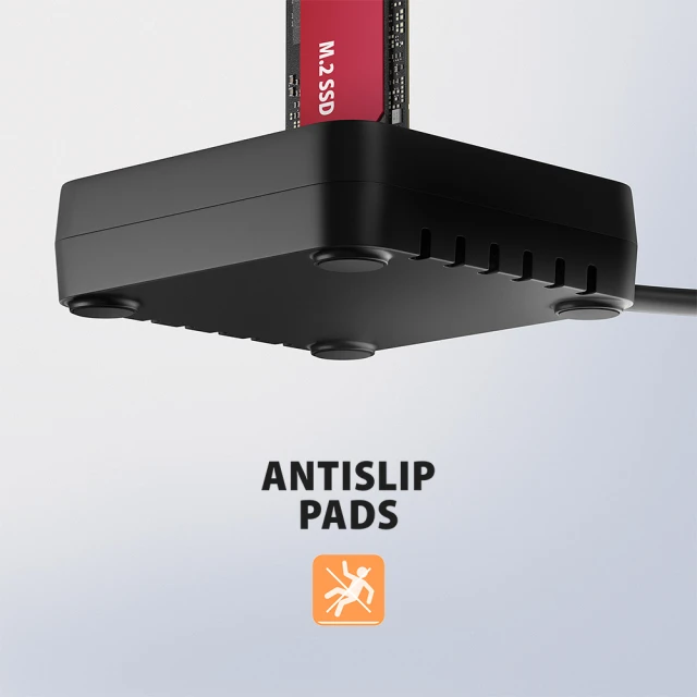 Док-станція Axagon ADSA-M2C11L USB-C 10 Гб/с для M.2 NVMe SSD (8595247909534)