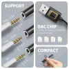 Адаптер Axagon ADA-HA USB-A Hi-Res DAC для навушників і аудіопристроїв (8595247909817)
