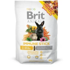 Ласощі для гризунів Brit Animals Immune Stick 80 г (8595602504947)