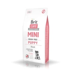 Сухой корм для щенков Brit Care Mini Grain-Free Puppy с ягненком 400 г (8595602520145)