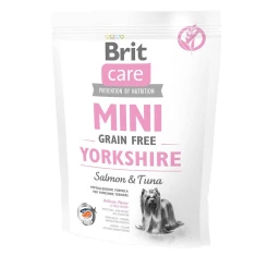 Сухий корм для собак Brit Care Mini Grain Free Yorkshire з лососем і тунцем 400 г (8595602520206)