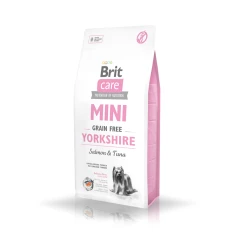 Сухой корм для собак Brit Care Mini Grain-Free Yorkshire с лососем и тунцом 7 кг (8595602520213)