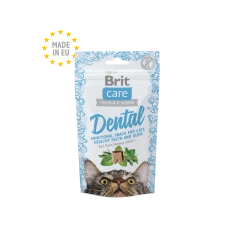 Ласощі для котів Brit Care Snack Dental 50 г (8595602521371)