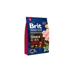 Сухой корм для собак Brit Premium By Nature Senior L+XL с курицей 3 кг (8595602526475)