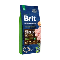 Сухий корм для дорослих собак гігантських порід Brit Premium by Nature Adult XL з куркою 15 кг (8595602526529)