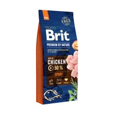Сухий корм для собак Brit Premium By Nature Sport з куркою 15 кг (8595602526673)