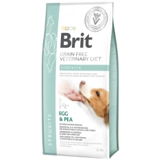 Ветеринарна дієта сухий корм для собак Brit Grain Free Struvite з яйцем і горохом 12 кг (8595602528219)
