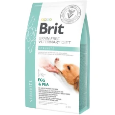 Ветеринарна дієта сухий корм для собак Brit Grain Free Struvite з яйцем і горохом 2 кг (8595602528226)