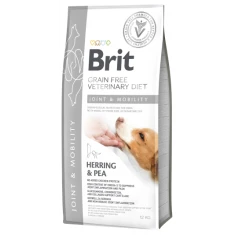 Ветеринарна дієта сухий корм для собак Brit Grain Free Joint & Mobility з оселедцем і горохом 12 кг (8595602528240)