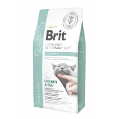 Ветеринарна дієта для котів Brit Grain Free Struvite з куркою 2 кг (8595602528271)