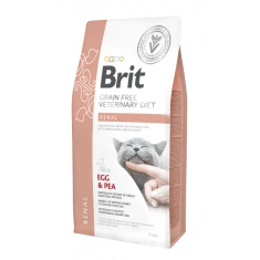 Сухий корм для котів Brit veterinary Diet Renal з яйцем 2 кг (8595602528325)