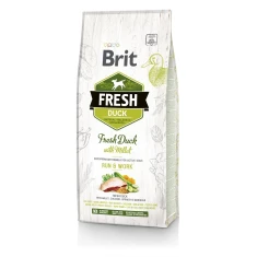 Сухой корм для собак Brit Fresh Duck & Millet Adult Run & Work с уткой и просом 12 кг (8595602530816)